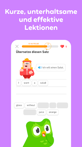 Duolingo: Sprachen & Schach Bildschirmfoto 7