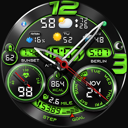 PER32 Ultra Hybrid Watch Face Bildschirmfoto 48