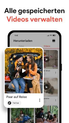 Alle Video Downloader App Bildschirmfoto 5