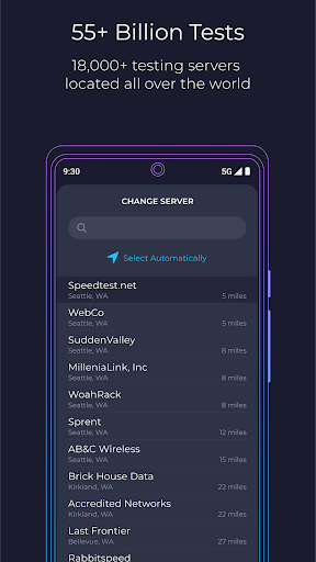 Speedtest von Ookla Bildschirmfoto 11