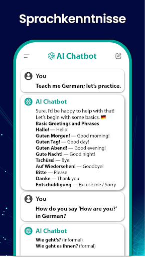 KI-Chat-App – KI-Chatbot Bildschirmfoto 3