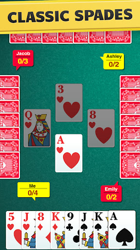 Spades - Classic Card Game Bildschirmfoto 2