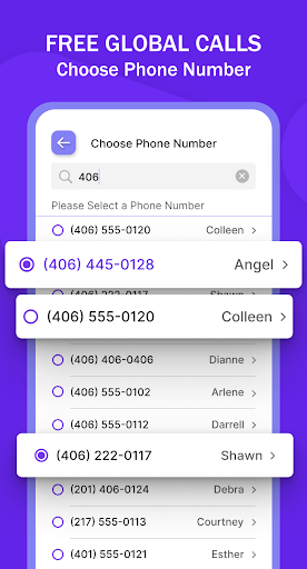 Text, Call & Phone number Bildschirmfoto 10