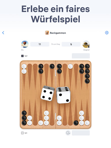 Backgammon - Brettspiel Bildschirmfoto 17