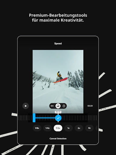 GoPro Quik: Video-Editor Bildschirmfoto 6