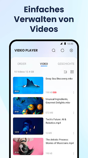 Video Player für alle Formate Bildschirmfoto 4