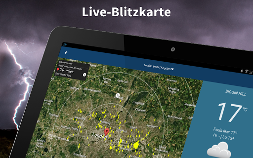 Wetter von WeatherBug Bildschirmfoto 11