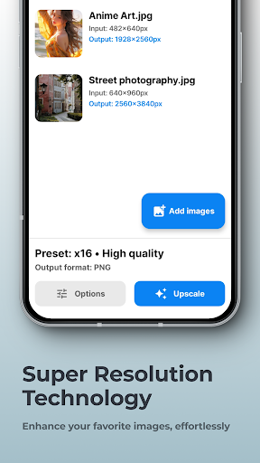 SuperImage Pro - AI Enhancer Bildschirmfoto 1