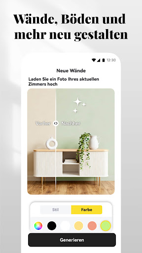 KI - Wohnungsdesign, DecAI™ Bildschirmfoto 14