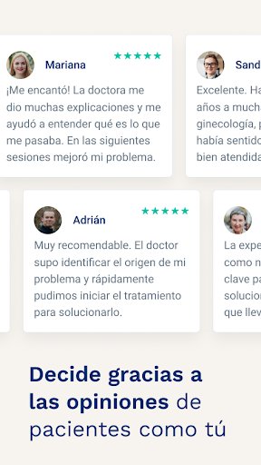 Doctoralia: pide citas médicas Bildschirmfoto 7
