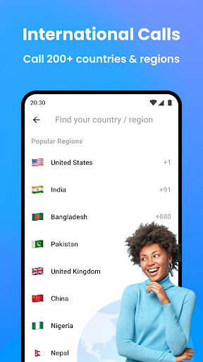 True Talk - Global Wifi Calls Bildschirmfoto 3
