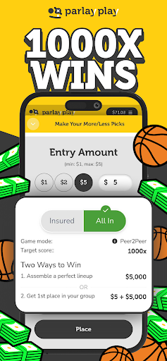 ParlayPlay Fantasy Sports Game Bildschirmfoto 4