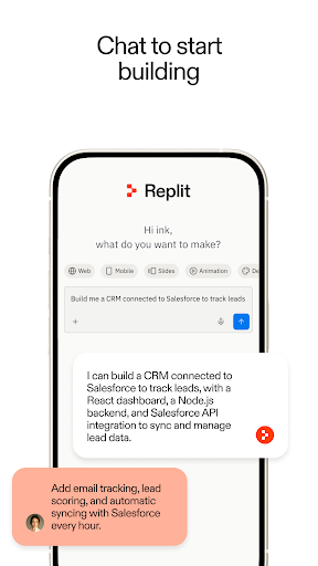 Replit: Vibe Code with AI Fast Bildschirmfoto 2