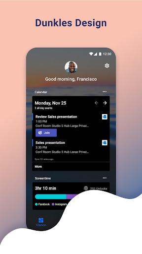 Microsoft Launcher Bildschirmfoto 1