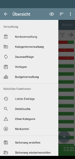 Mein Haushaltsbuch Bildschirmfoto 6