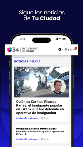 Univision Noticias Bildschirmfoto 4