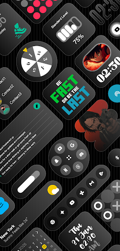 Glass Widgets Bildschirmfoto 3