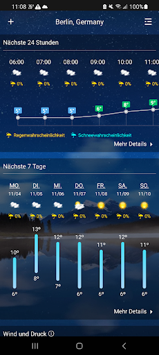 Wetter - Wetter in Echtzeit Bildschirmfoto 4