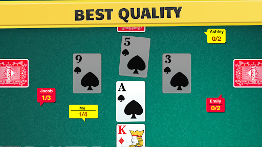 Spades - Classic Card Game Bildschirmfoto 3