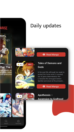 MangaRise - Manga Reader Bildschirmfoto 4