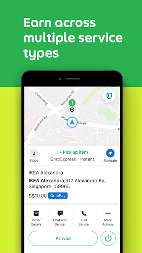 Grab Driver: App for Partners Bildschirmfoto 3