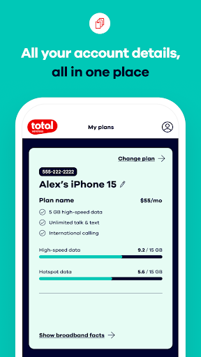 My Total Wireless: Account App Bildschirmfoto 2