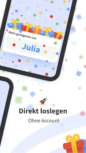 drawnames | Online Wichteln Bildschirmfoto 1