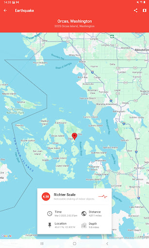 My Earthquake Alerts Pro Bildschirmfoto 3