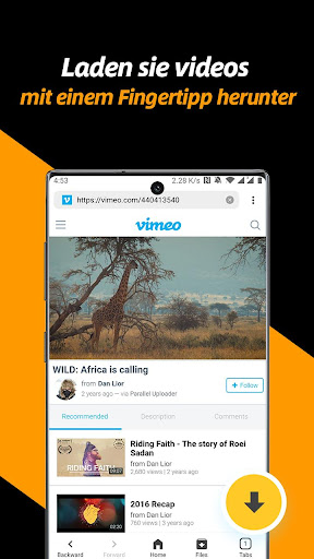 Video-Downloader, Video-Saver Bildschirmfoto 2