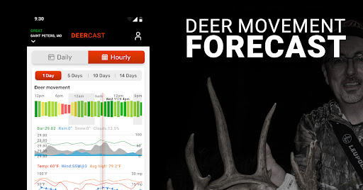 DeerCast: Weather, Maps, Track Bildschirmfoto 2