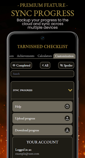 Tarnished Checklist Premium Bildschirmfoto 21