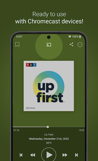 Podcast Go Bildschirmfoto 3