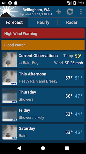 NOAA Weather Unofficial (Pro) Bildschirmfoto 8