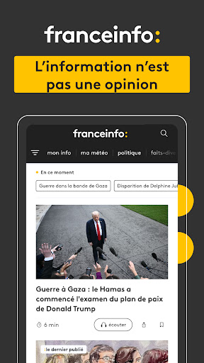 franceinfo: actualités et info Bildschirmfoto 2