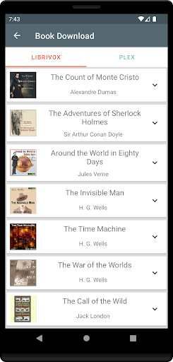 Listen Audiobook Player Bildschirmfoto 4