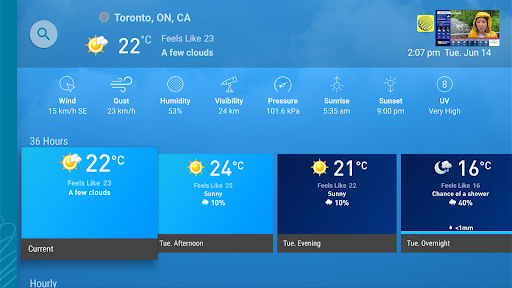 The Weather Network TV App Bildschirmfoto 3