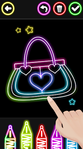 Glitter Beauty Coloring Pages Bildschirmfoto 3