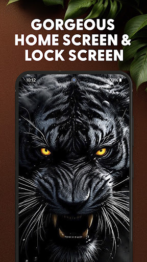 4K Tiger Live‑Wallpaper Bildschirmfoto 4