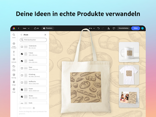 Adobe Express: KI Foto, Video Bildschirmfoto 16