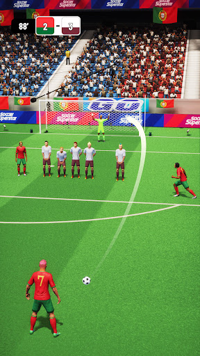 Soccer Superstar - Fussball Bildschirmfoto 2