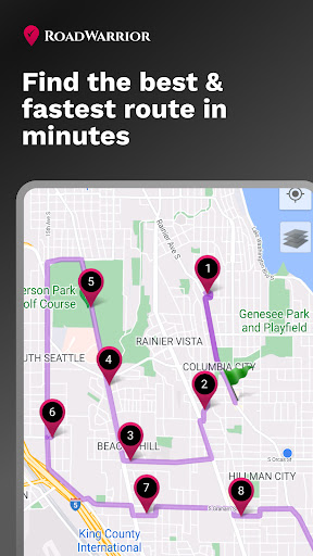RoadWarrior Route Planner Bildschirmfoto 3