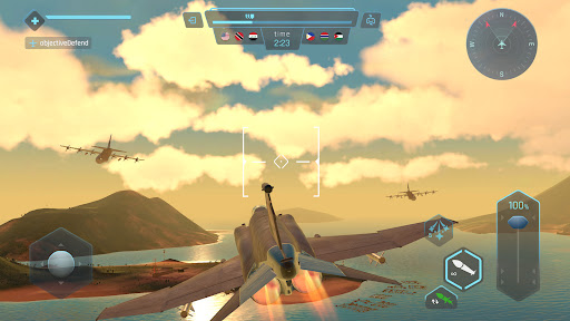 Sky Warriors: Flugzeugspiel Bildschirmfoto 21