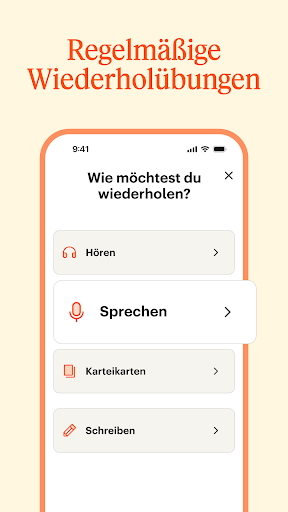Babbel – Sprachen lernen Bildschirmfoto 3