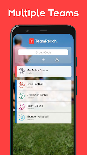 TeamReach - Your Team App Bildschirmfoto 3