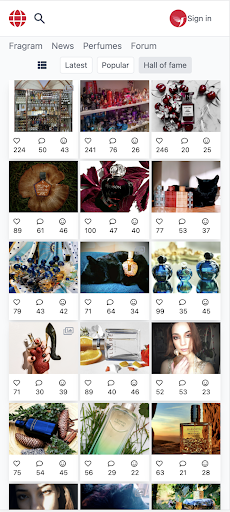 Fragrantica Perfumes Bildschirmfoto 3
