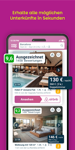 Cozycozy: Alle Unterkünfte Bildschirmfoto 4