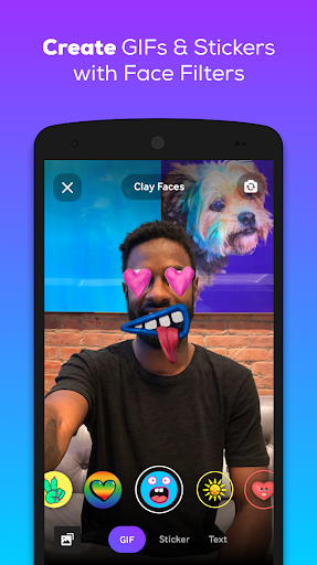 GIPHY: GIFs, Stickers & Clips Bildschirmfoto 1