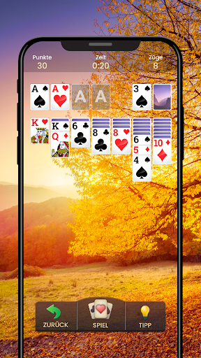 Solitaire - Karten-Klassiker Bildschirmfoto 32