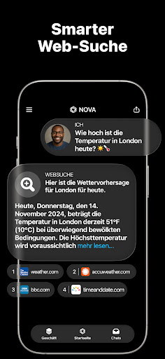 AI Chatbot - Nova Bildschirmfoto 3