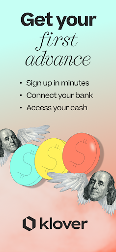 Klover - Instant Cash Advance Bildschirmfoto 2